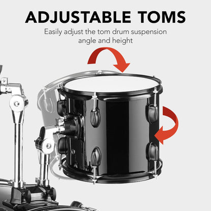 5-Piece Full Size Drum Set For Adults