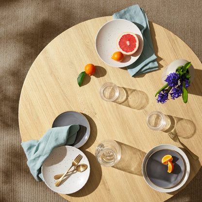 Round Dining Table w/Steel Legs