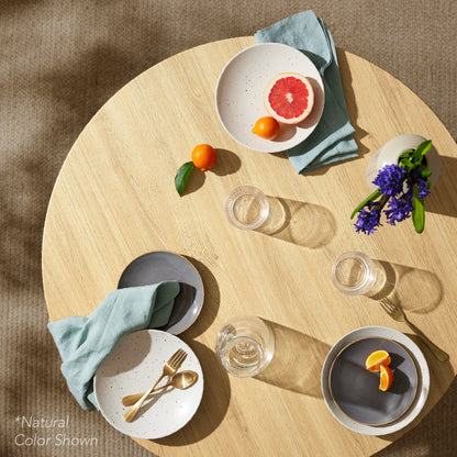 Round Dining Table w/Steel Legs