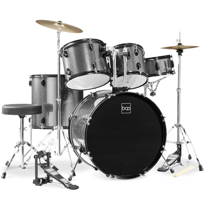 5-Piece Full Size Drum Set For Adults